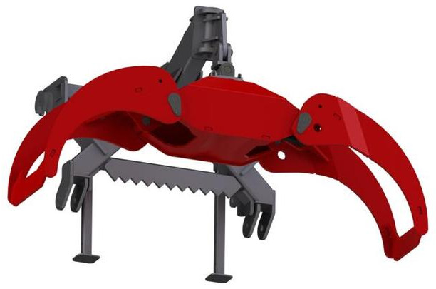 Rückezange Holzzange Kombi Aufnahme Euro u. 3 Punkt Verladezange - Грайфер: снимка 2 Rückezange Holzzange Kombi Aufnahme Euro u. 3 Punkt Verladezange - Грайфер: снимка 2