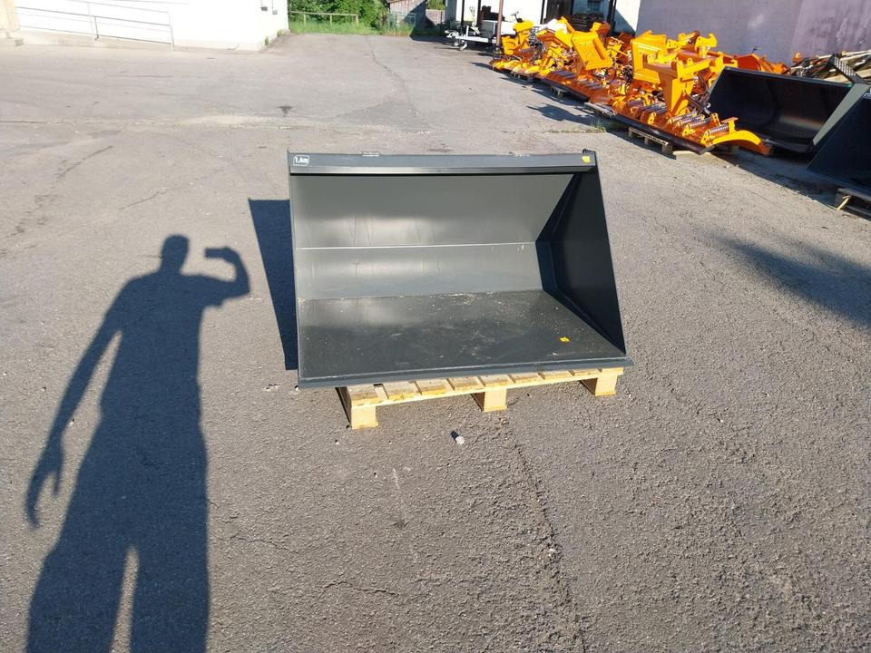 Schaufel 1,4m Weidemann Volumen Hoflader Radlader Lader - Кофа за товарач: снимка 2 Schaufel 1,4m Weidemann Volumen Hoflader Radlader Lader - Кофа за товарач: снимка 2