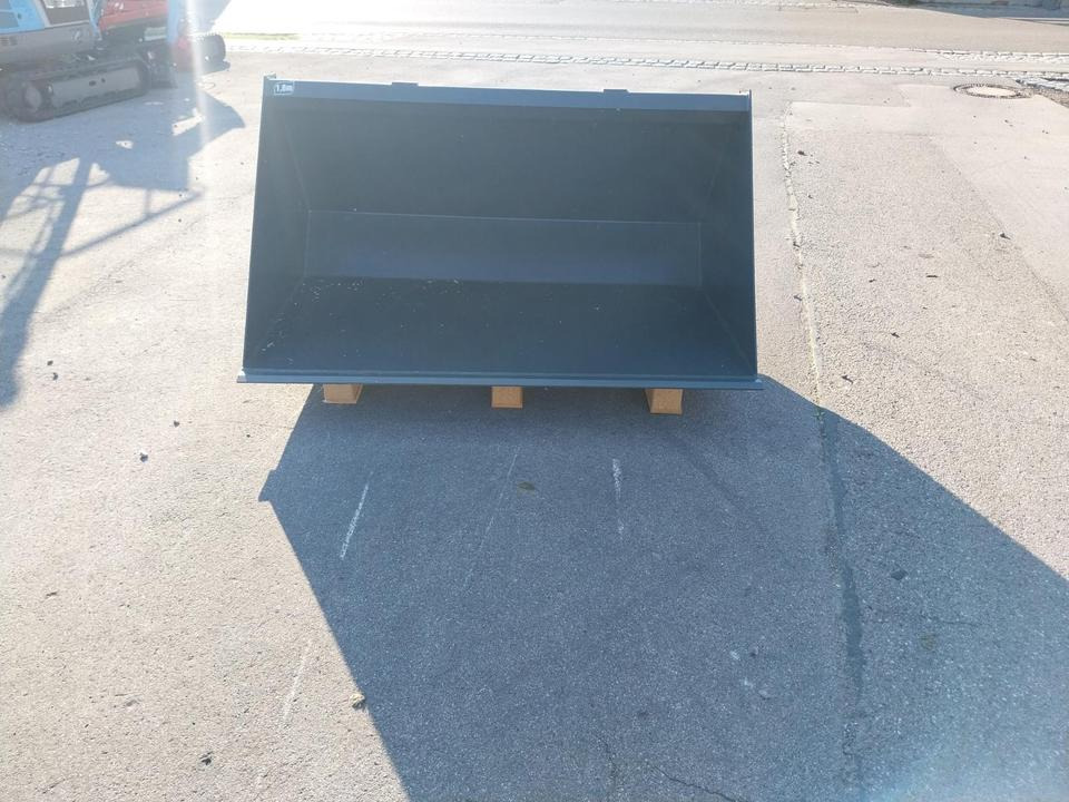 Schaufel 1,6m Weidemann Volumen Hoflader Radlader Lader - Кофа за товарач: снимка 2 Schaufel 1,6m Weidemann Volumen Hoflader Radlader Lader - Кофа за товарач: снимка 2