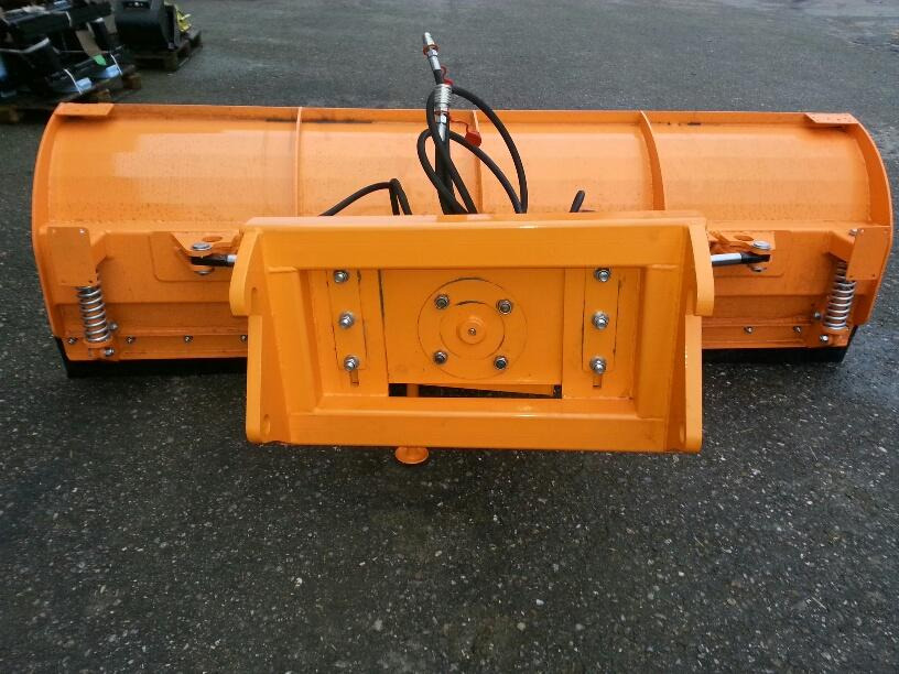 Schneeschild 2,6m Kramer Schlepper Radlader Hoflader Frontlader - Гребло за сняг: снимка 3 Schneeschild 2,6m Kramer Schlepper Radlader Hoflader Frontlader - Гребло за сняг: снимка 3