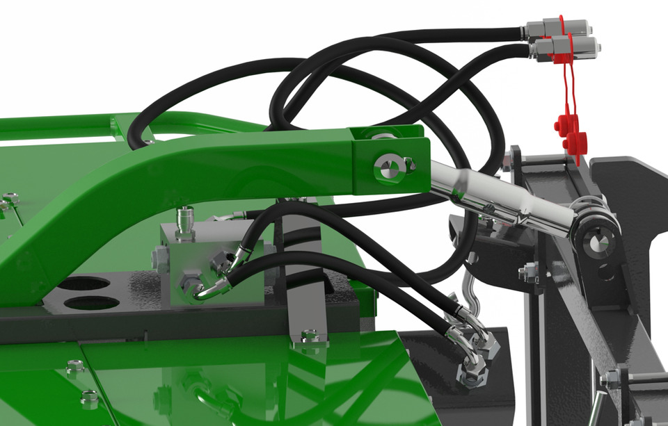 Talex Frontmähwerk Hydraulikantrieb Hoflader Radlader Teleskoplad - Косачка: снимка 5 Talex Frontmähwerk Hydraulikantrieb Hoflader Radlader Teleskoplad - Косачка: снимка 5