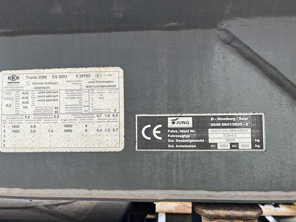 Containeranhänger TCA 6,5 Apollo Containeranhäng - Мултилифт/ Лифтдъмпер ремарке: снимка 4 Containeranhänger TCA 6,5 Apollo Containeranhäng - Мултилифт/ Лифтдъмпер ремарке: снимка 4