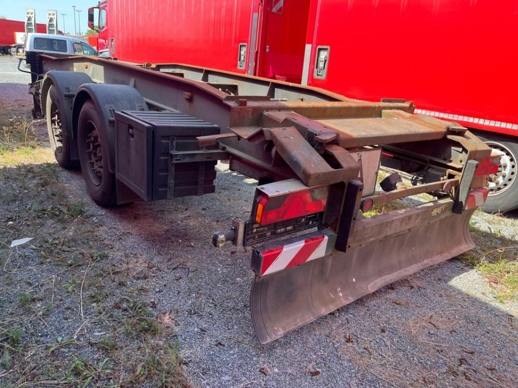 HUEFFERMANN Tandemanhänger HTS 1877 Containeranhänger - Мултилифт/ Лифтдъмпер ремарке: снимка 4 HUEFFERMANN Tandemanhänger HTS 1877 Containeranhänger - Мултилифт/ Лифтдъмпер ремарке: снимка 4