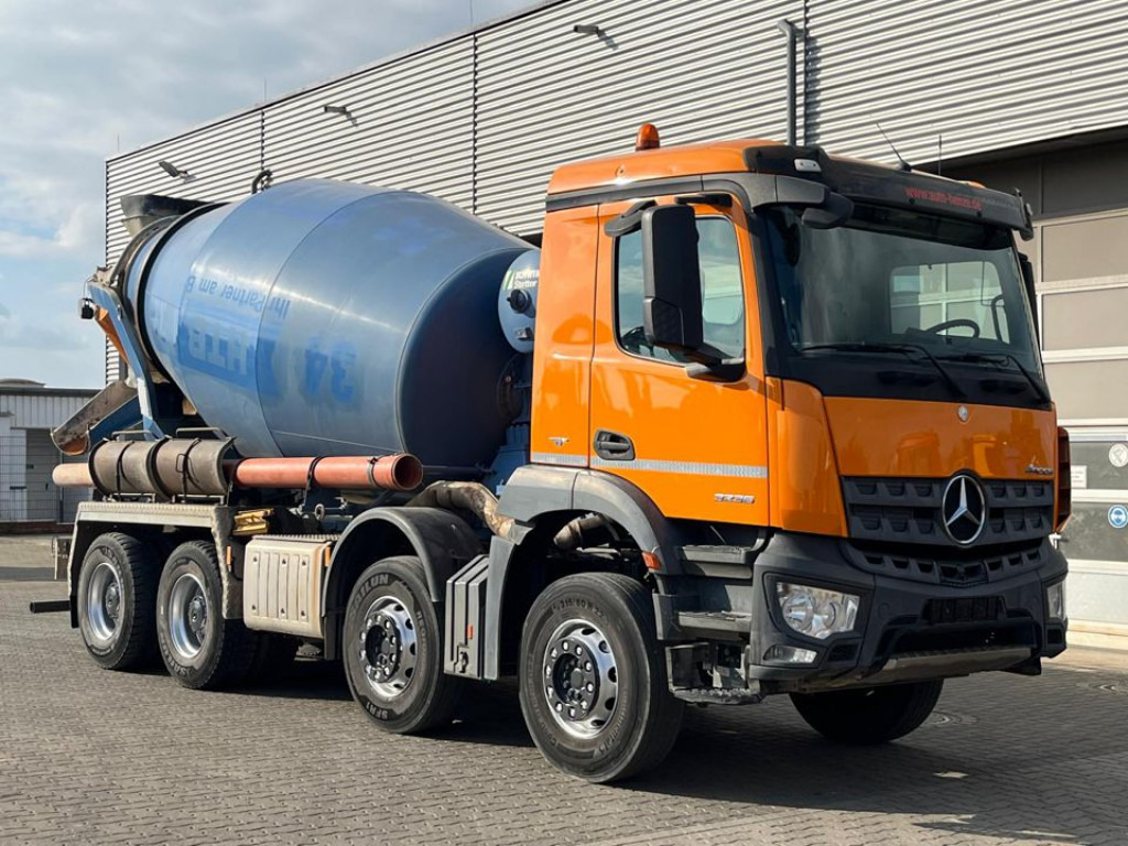 MERCEDES-BENZ Arocs 3236 8x4 Betonmischer Deutsch Top AP Achsen - Камион: снимка 4 MERCEDES-BENZ Arocs 3236 8x4 Betonmischer Deutsch Top AP Achsen - Камион: снимка 4
