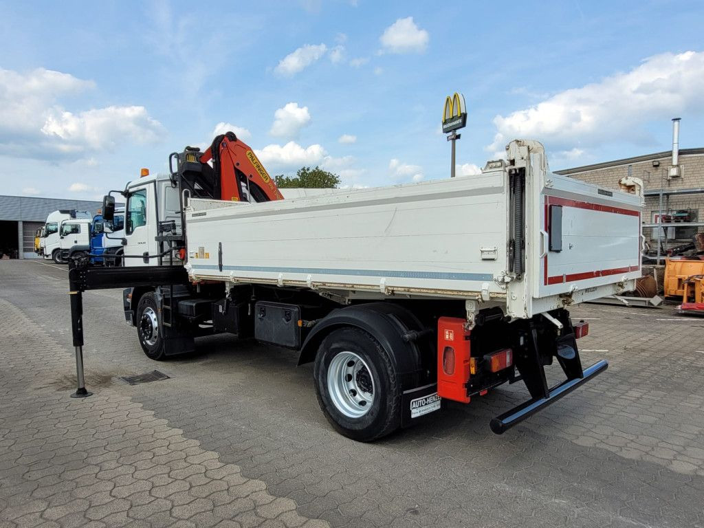 MAN TG-M 18.340 4x2 2-Achs Kipper Kran Palf. PK 130 - Самосвал камион, Камион с кран: снимка 3 MAN TG-M 18.340 4x2 2-Achs Kipper Kran Palf. PK 130 - Самосвал камион, Камион с кран: снимка 3