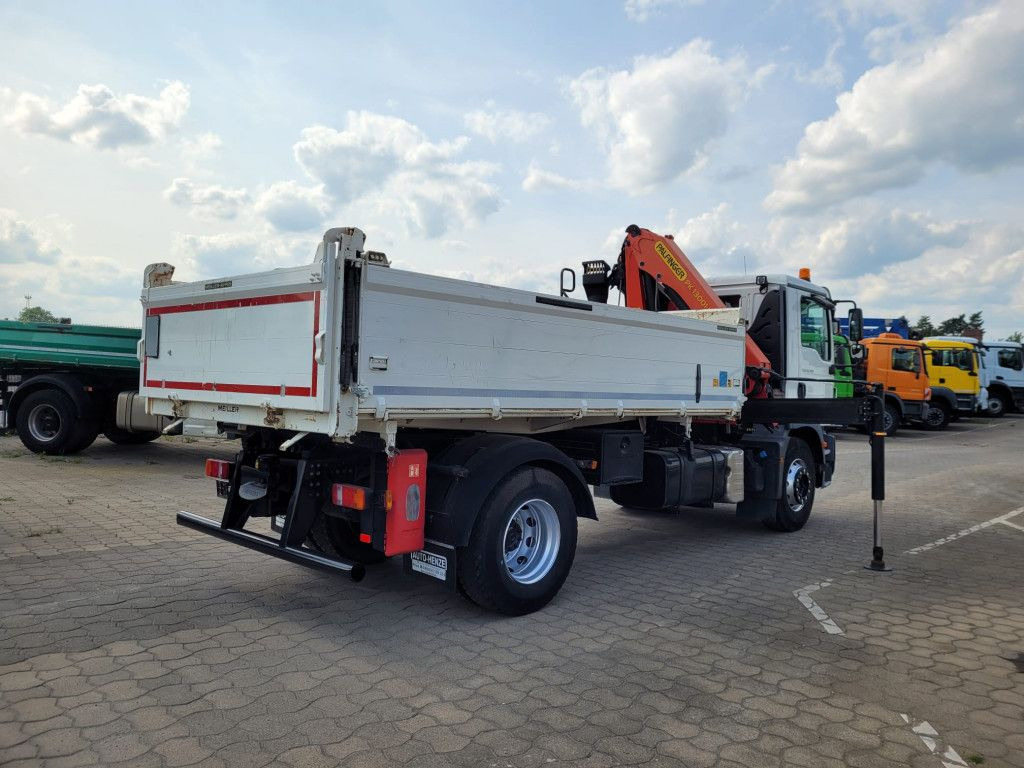 MAN TG-M 18.340 4x2 2-Achs Kipper Kran Palf. PK 130 - Самосвал камион, Камион с кран: снимка 5 MAN TG-M 18.340 4x2 2-Achs Kipper Kran Palf. PK 130 - Самосвал камион, Камион с кран: снимка 5