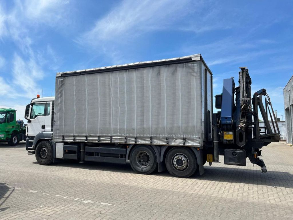 MAN TG-S 26.360 6x2-2LL Pritsche Heckkran 34m/to, Ji - Бордови камион, Камион с кран: снимка 4 MAN TG-S 26.360 6x2-2LL Pritsche Heckkran 34m/to, Ji - Бордови камион, Камион с кран: снимка 4