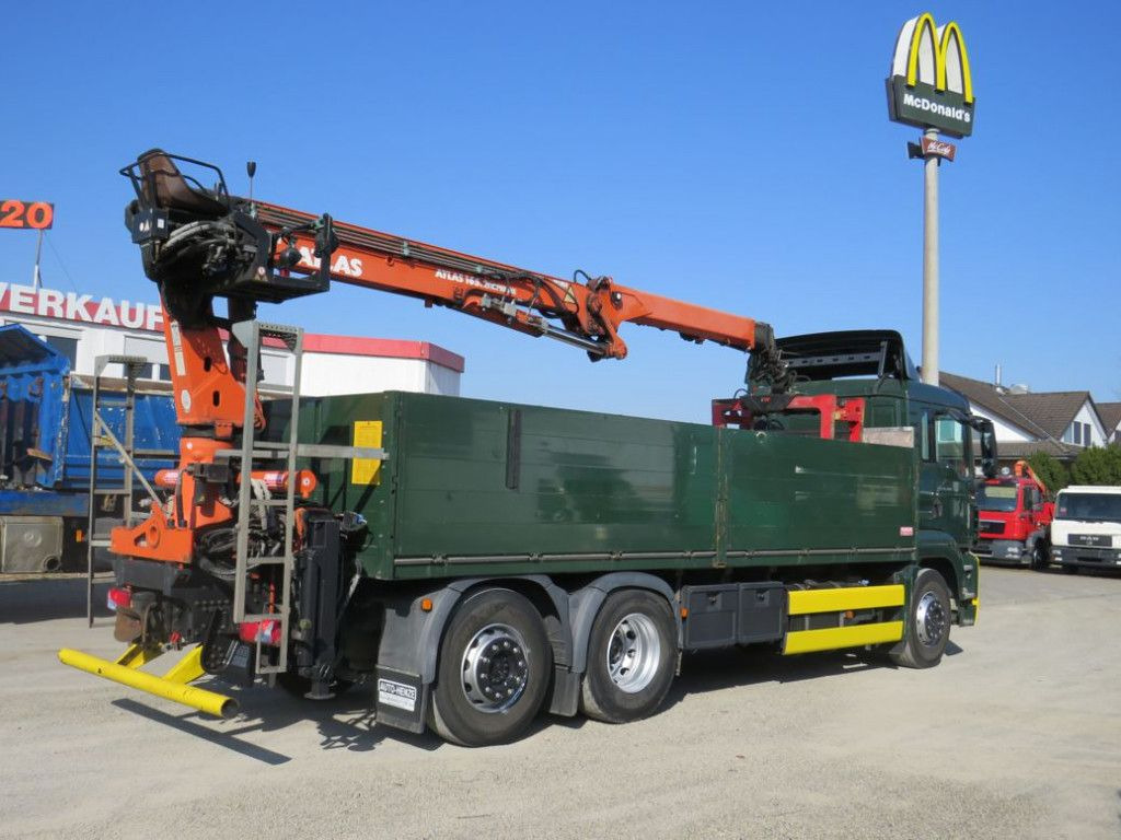 MAN TG-S 26.400 6x2-2 BL Pritsche Heckkran Atlas 165 - Бордови камион, Камион с кран: снимка 4 MAN TG-S 26.400 6x2-2 BL Pritsche Heckkran Atlas 165 - Бордови камион, Камион с кран: снимка 4