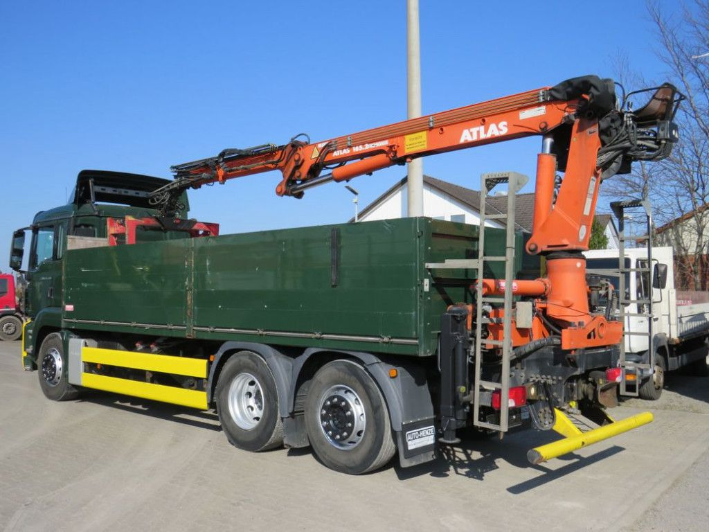 MAN TG-S 26.400 6x2-2 BL Pritsche Heckkran Atlas 165 - Бордови камион, Камион с кран: снимка 3 MAN TG-S 26.400 6x2-2 BL Pritsche Heckkran Atlas 165 - Бордови камион, Камион с кран: снимка 3