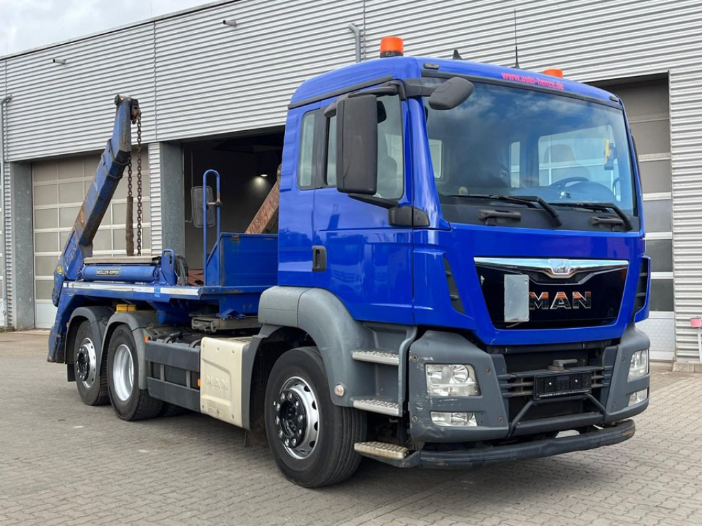MAN TG-S 26.400 6x2 BL Absetzkipper Meiller Funk - Мултилифт за контейнери камион: снимка 4 MAN TG-S 26.400 6x2 BL Absetzkipper Meiller Funk - Мултилифт за контейнери камион: снимка 4