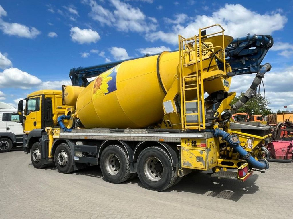 MAN TG-S 35.360 8x4 BB Pumi Pumi 24mKolbenpumpe deut - Бетон помпа: снимка 3 MAN TG-S 35.360 8x4 BB Pumi Pumi 24mKolbenpumpe deut - Бетон помпа: снимка 3