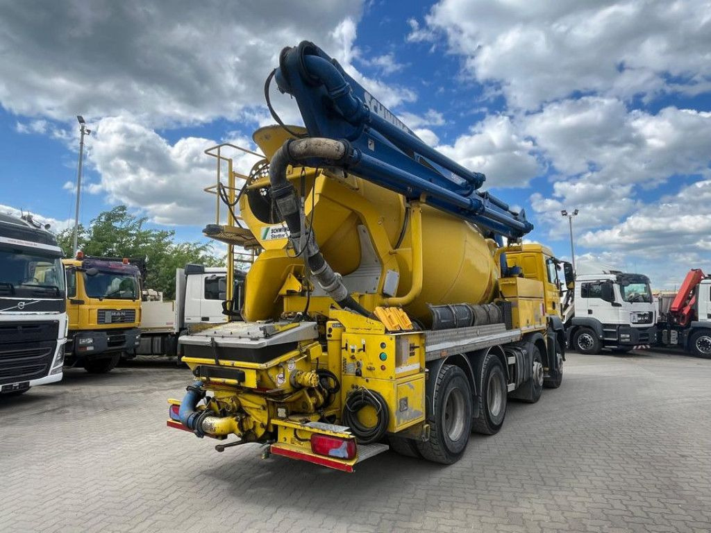 MAN TG-S 35.360 8x4 BB Pumi Pumi 24mKolbenpumpe deut - Бетон помпа: снимка 4 MAN TG-S 35.360 8x4 BB Pumi Pumi 24mKolbenpumpe deut - Бетон помпа: снимка 4