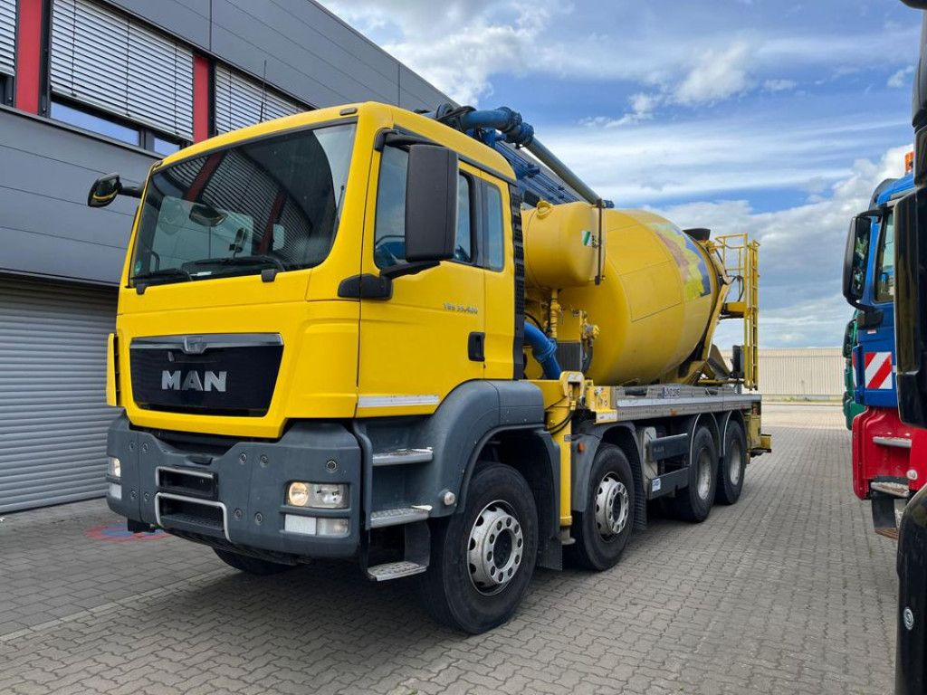 MAN TG-S 35.360 8x4 BB Pumi Pumi 24mKolbenpumpe deut - Бетон помпа: снимка 1 MAN TG-S 35.360 8x4 BB Pumi Pumi 24mKolbenpumpe deut - Бетон помпа: снимка 1