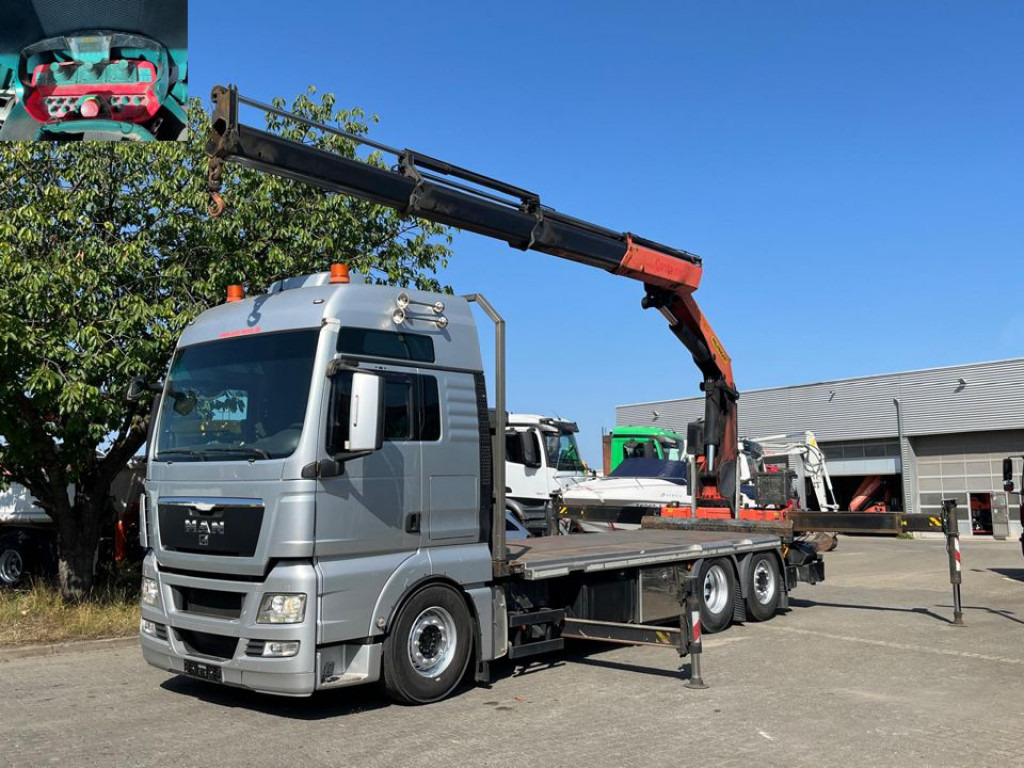 MAN TG-X 26.400 6x2 Pritsche Heckkran Palfinger 34002 - Бордови камион, Камион с кран: снимка 1 MAN TG-X 26.400 6x2 Pritsche Heckkran Palfinger 34002 - Бордови камион, Камион с кран: снимка 1