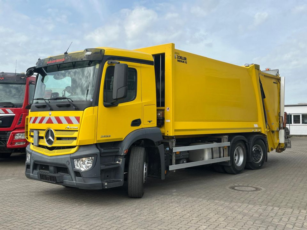 MERCEDES-BENZ Antos 2533 L 6x2 ENA Müllwagen Zoeller + Schüttung - Боклукчийска кола: снимка 1 MERCEDES-BENZ Antos 2533 L 6x2 ENA Müllwagen Zoeller + Schüttung - Боклукчийска кола: снимка 1