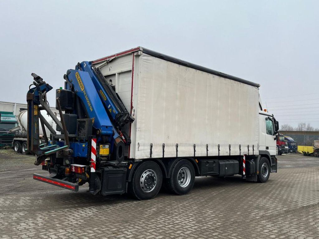 Mercedes-Benz Actros 2541 L6x2 Pritsche Heckkran 34m/to, Jib, - Камион с кран, Камион с брезент: снимка 5 Mercedes-Benz Actros 2541 L6x2 Pritsche Heckkran 34m/to, Jib, - Камион с кран, Камион с брезент: снимка 5