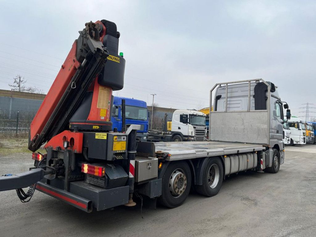 Mercedes-Benz Actros 2541 Pritsche Heckkran Palfinger PK 34002 - Бордови камион, Камион с кран: снимка 4 Mercedes-Benz Actros 2541 Pritsche Heckkran Palfinger PK 34002 - Бордови камион, Камион с кран: снимка 4