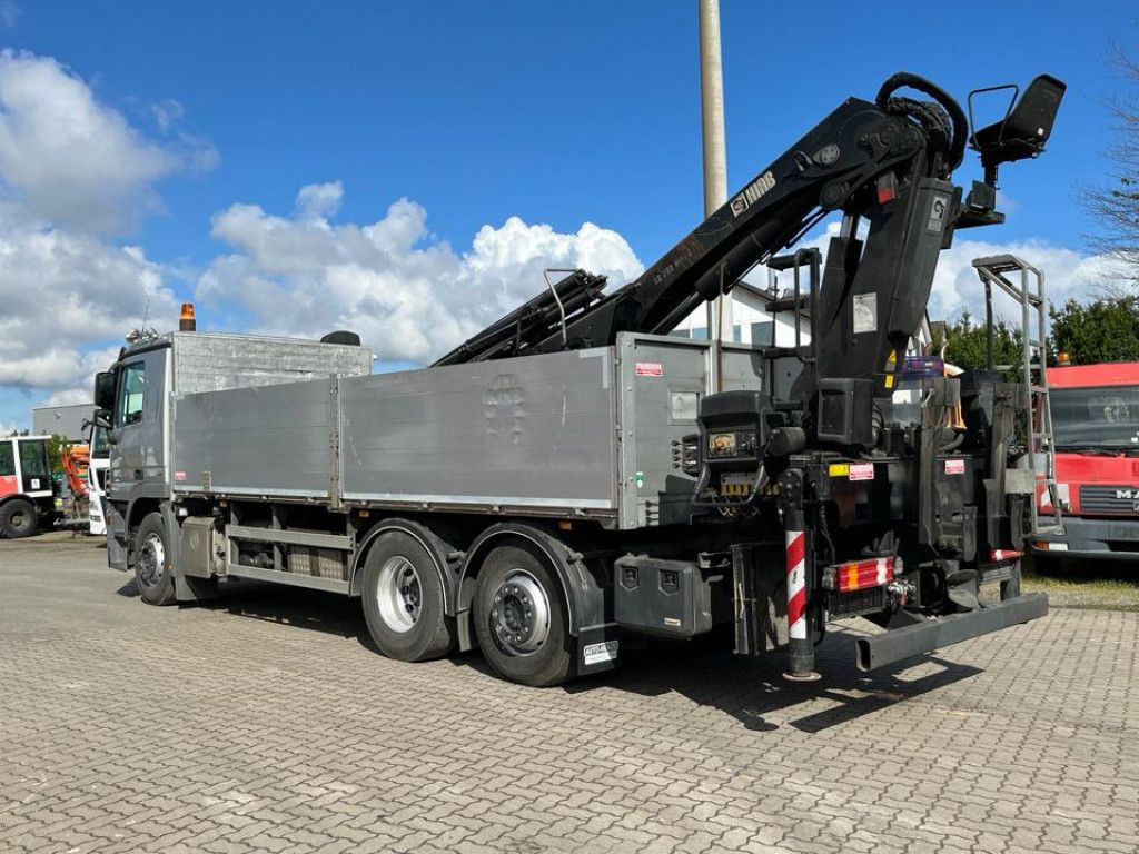 Mercedes-Benz Actros 2546 L 6x2 Pritsche Heckkran Hiab 288 6x - Камион с кран, Бордови камион: снимка 5 Mercedes-Benz Actros 2546 L 6x2 Pritsche Heckkran Hiab 288 6x - Камион с кран, Бордови камион: снимка 5