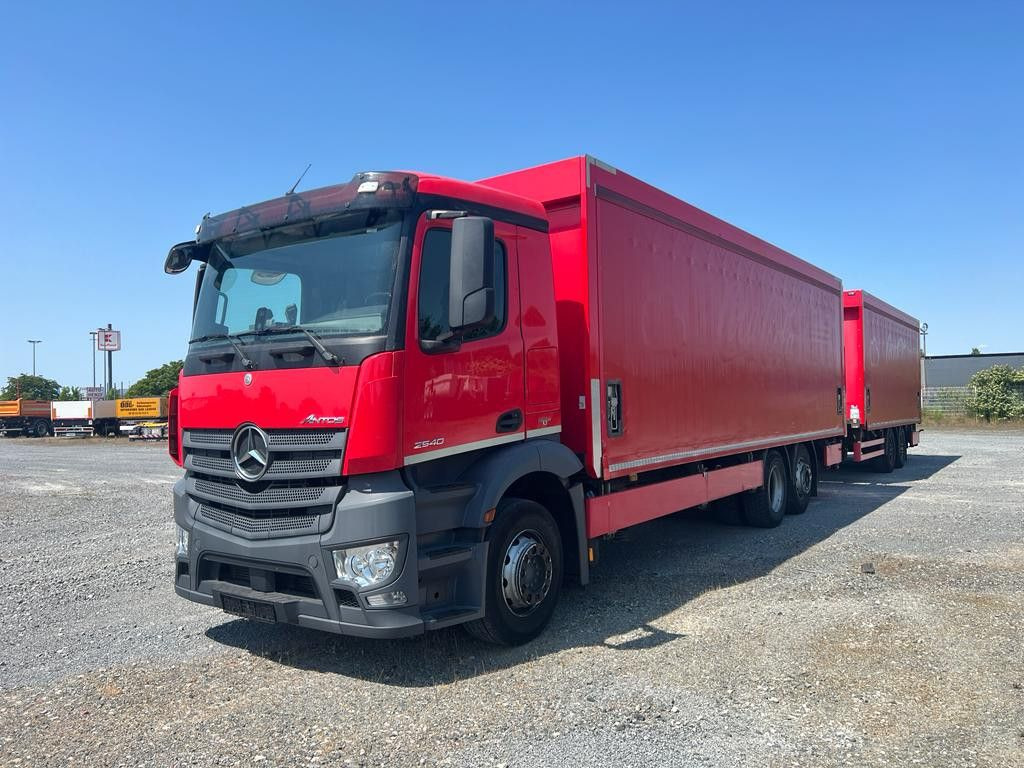 Mercedes-Benz Antos 2540 L 6x2 Pritsche LBW Mercedes-Benz Antos 2540 L 6x2 Pritsche LBW Coca Cola Getränke - За напитки камион: снимка 1 Mercedes-Benz Antos 2540 L 6x2 Pritsche LBW Mercedes-Benz Antos 2540 L 6x2 Pritsche LBW Coca Cola Getränke - За напитки камион: снимка 1