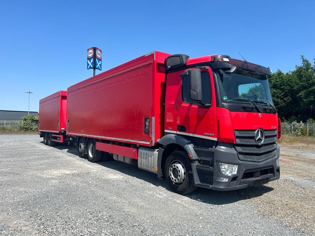 Mercedes-Benz Antos 2540 L 6x2 Pritsche LBW Mercedes-Benz Antos 2540 L 6x2 Pritsche LBW Coca Cola Getränke - Камион с брезент: снимка 2 Mercedes-Benz Antos 2540 L 6x2 Pritsche LBW Mercedes-Benz Antos 2540 L 6x2 Pritsche LBW Coca Cola Getränke - Камион с брезент: снимка 2