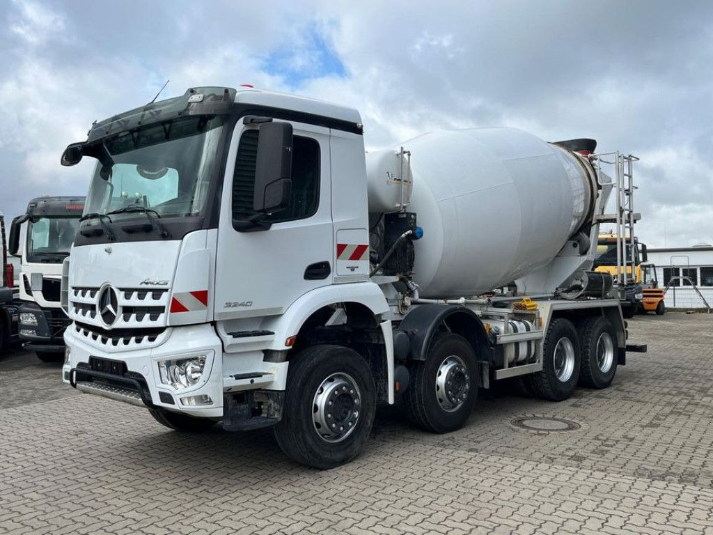 Mercedes-Benz Arocs 3240 B 8x4 Betonmischer Deutsch Top AP Ach - Бетоновоз: снимка 1 Mercedes-Benz Arocs 3240 B 8x4 Betonmischer Deutsch Top AP Ach - Бетоновоз: снимка 1