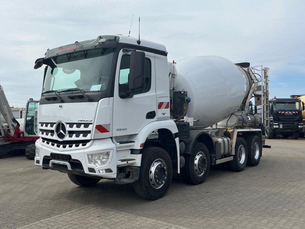 Mercedes-Benz Arocs 3240 B 8x4 Betonmischer Deutsch Top AP Ach - Бетоновоз: снимка 1 Mercedes-Benz Arocs 3240 B 8x4 Betonmischer Deutsch Top AP Ach - Бетоновоз: снимка 1