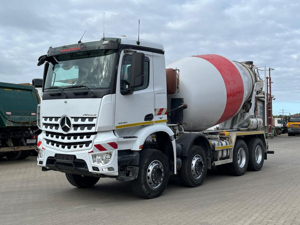 Mercedes-Benz Arocs 3240 B 8x4 Betonmischer - Бетоновоз: снимка 1 Mercedes-Benz Arocs 3240 B 8x4 Betonmischer - Бетоновоз: снимка 1