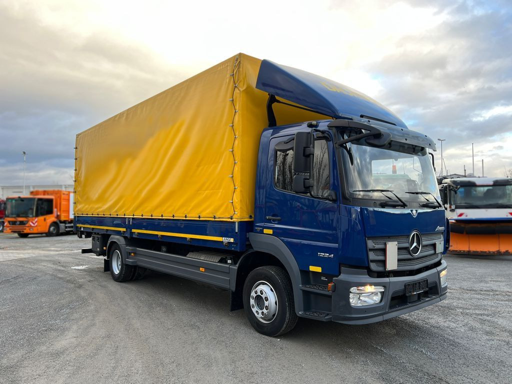 Mercedes-Benz Atego 1224 L Pritsche LBW LBW 1.5 to - Камион с брезент: снимка 2 Mercedes-Benz Atego 1224 L Pritsche LBW LBW 1.5 to - Камион с брезент: снимка 2
