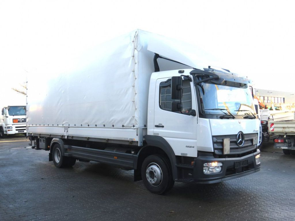 Mercedes-Benz Atego 1224 L Pritsche LBW LBW 1.5to - Камион с брезент: снимка 2 Mercedes-Benz Atego 1224 L Pritsche LBW LBW 1.5to - Камион с брезент: снимка 2