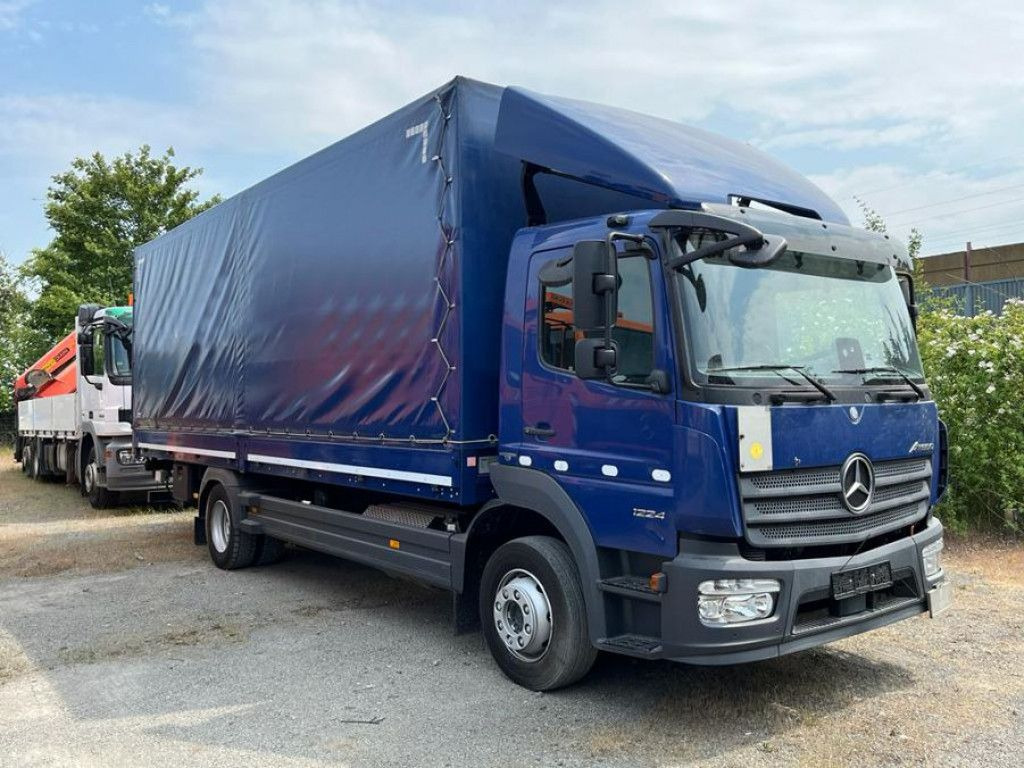 Mercedes-Benz Atego 1224 L Pritsche LBW LBW 1.5to - Камион с брезент: снимка 2 Mercedes-Benz Atego 1224 L Pritsche LBW LBW 1.5to - Камион с брезент: снимка 2