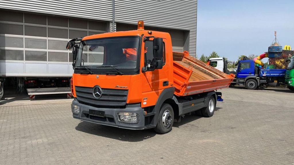 Самосвал камион Mercedes-Benz Atego 818 K 2-Achs Kipper Schalter: снимка 1