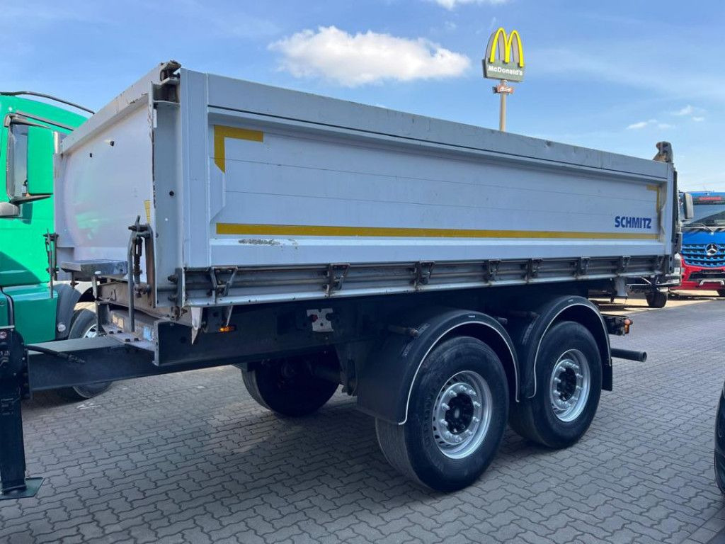 Schmitz Cargobull Tandemkippanhänger ZKI 18 Kippanhänger - Самосвал ремарке: снимка 1 Schmitz Cargobull Tandemkippanhänger ZKI 18 Kippanhänger - Самосвал ремарке: снимка 1
