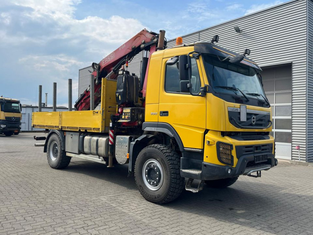 Бордови камион, Камион с кран VOLVO (S) Truck FM 330 4x4 Pritsche Kran Singelreifen Funkfernbedienung: снимка 6