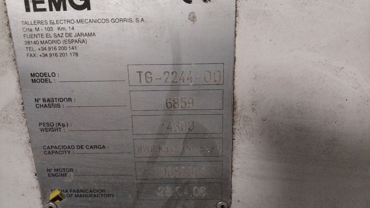 TG-2244 TEMG Passenger stairs - Пътническа стълба: снимка 3 TG-2244 TEMG Passenger stairs - Пътническа стълба: снимка 3