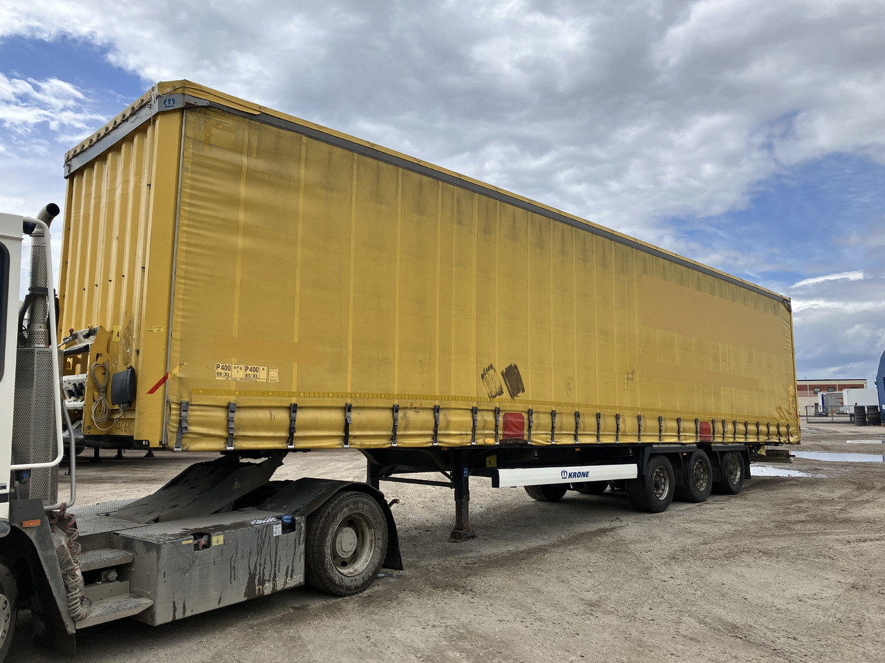 KRONE MEGA CURTAIN - LIFTING ROOF - HUCKEPACK - Брезентово полуремарке: снимка 2 KRONE MEGA CURTAIN - LIFTING ROOF - HUCKEPACK - Брезентово полуремарке: снимка 2