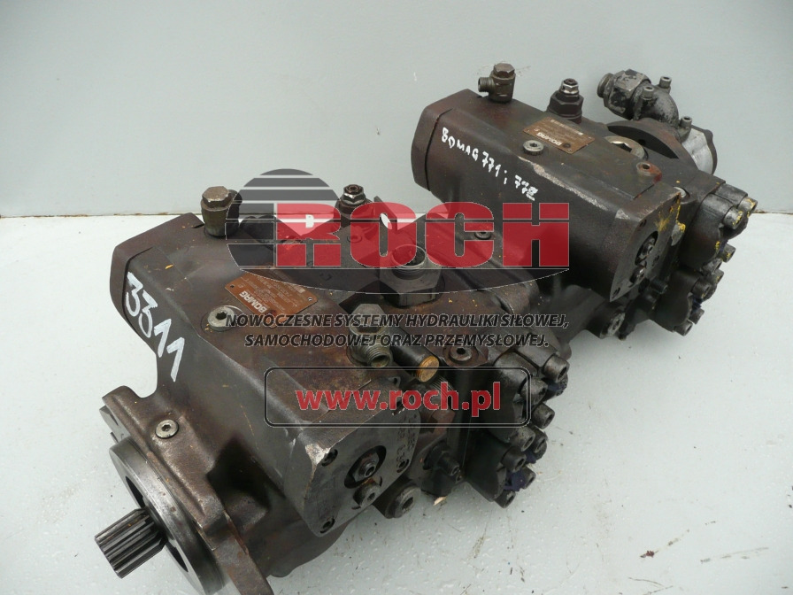BOMAG A4VG71DA2DT2/32L-NZF13K071EH-S 2087687 2087686 384.18.00.56 05802510 + A4VG71DGDT1/32L-XSF10K021E-S 2022053 2087686 384.18.00.56 + 510725368 - Хидравлична помпа: снимка 1 BOMAG A4VG71DA2DT2/32L-NZF13K071EH-S 2087687 2087686 384.18.00.56 05802510 + A4VG71DGDT1/32L-XSF10K021E-S 2022053 2087686 384.18.00.56 + 510725368 - Хидравлична помпа: снимка 1
