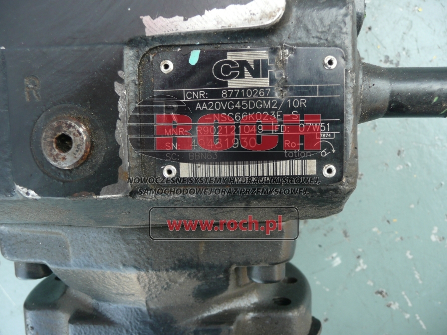 CNH AA20VG45DGM2/10R-NXC66F023D-S R902121049 87710267 BBN63 - Хидравлична помпа: снимка 2 CNH AA20VG45DGM2/10R-NXC66F023D-S R902121049 87710267 BBN63 - Хидравлична помпа: снимка 2
