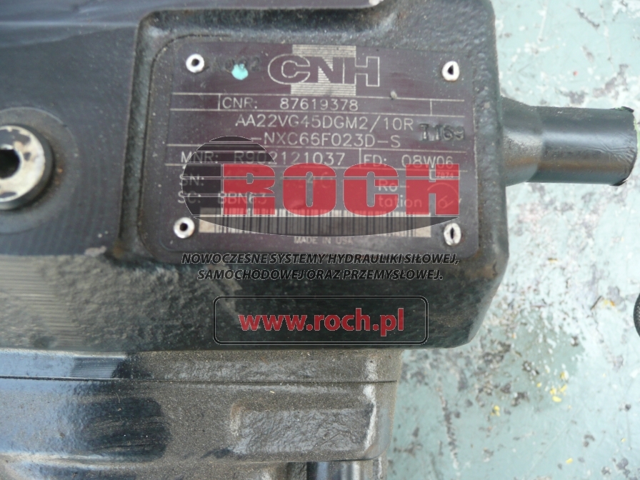 CNH AA22VG45DGM2/10R-NXC66F023D-S R902121037 87619378 BBN63 - Хидравлична помпа: снимка 2 CNH AA22VG45DGM2/10R-NXC66F023D-S R902121037 87619378 BBN63 - Хидравлична помпа: снимка 2