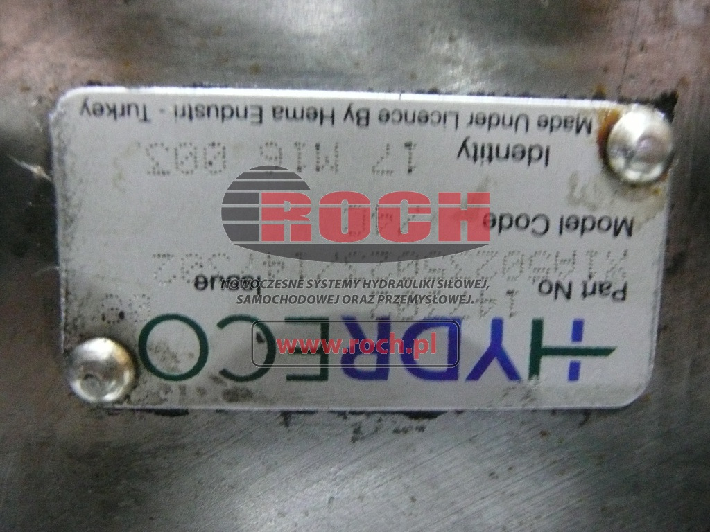 HYDRECO X1A50235023/147302/4C 147302 - Хидравлична помпа: снимка 2 HYDRECO X1A50235023/147302/4C 147302 - Хидравлична помпа: снимка 2