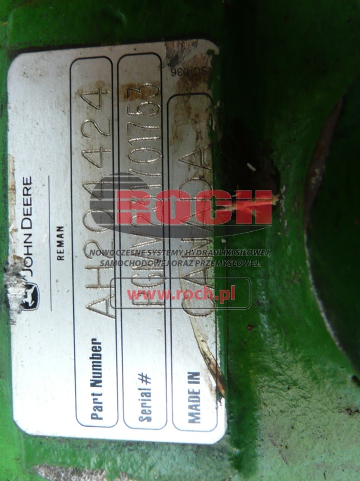 JOHN DEERE AH204424 - Хидравличен мотор: снимка 2 JOHN DEERE AH204424 - Хидравличен мотор: снимка 2