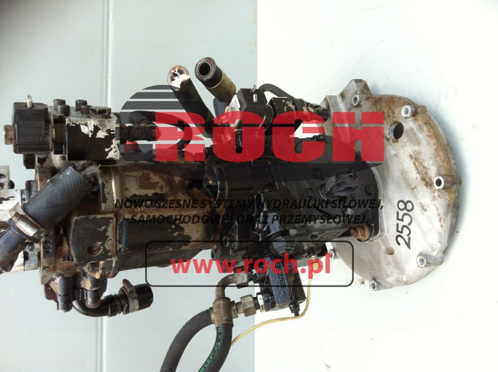 SAUER 729871 + A10VO45DFR/31R-PSC62K01 + POMPA ZĘBATA - Хидравлична помпа за Мотометачна машина: снимка 1 SAUER 729871 + A10VO45DFR/31R-PSC62K01 + POMPA ZĘBATA - Хидравлична помпа за Мотометачна машина: снимка 1