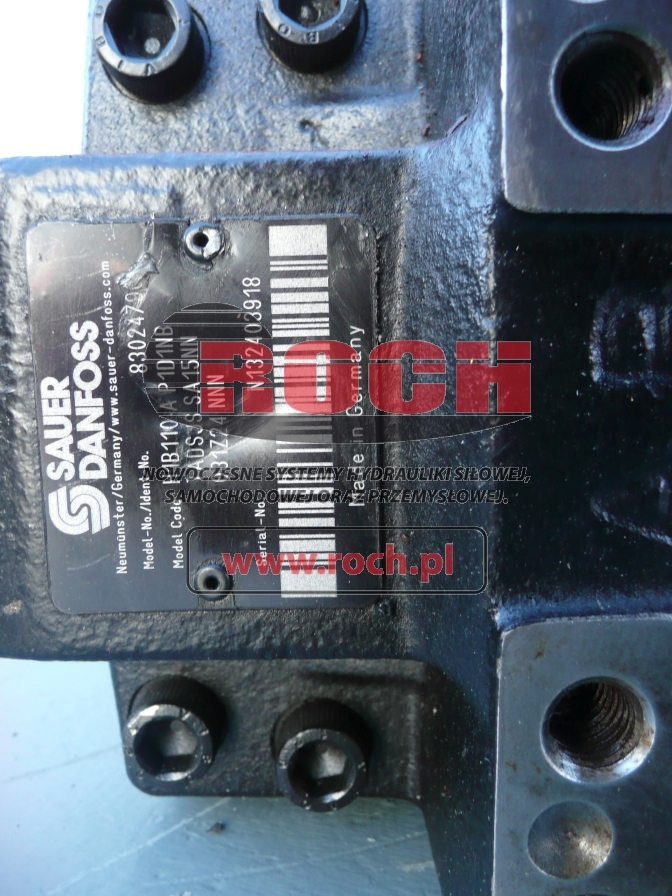 SAUER 83024790 H1B110AP1D1NBTADSJSSA15NN031Z24 NNN - Хидравличен мотор за Строителна техника: снимка 2 SAUER 83024790 H1B110AP1D1NBTADSJSSA15NN031Z24 NNN - Хидравличен мотор за Строителна техника: снимка 2