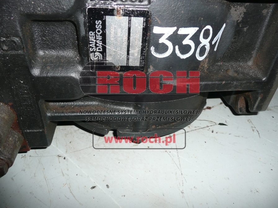 SAUER 90L130EA1BC80R3F1F03 GBAN020730918 - Хидравлична помпа за Строителна техника: снимка 2 SAUER 90L130EA1BC80R3F1F03 GBAN020730918 - Хидравлична помпа за Строителна техника: снимка 2