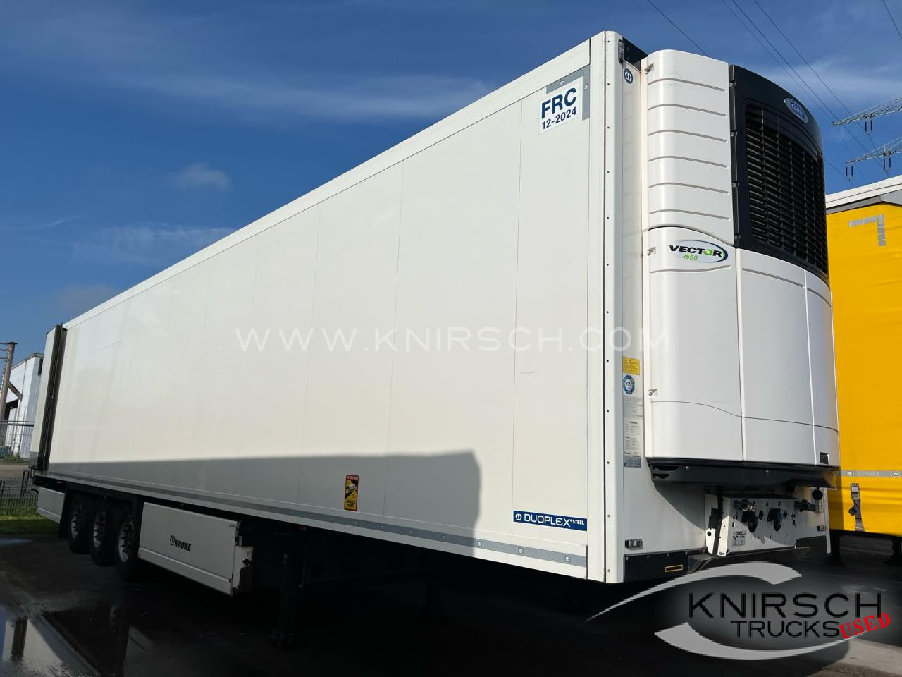 KRONE Tiefkühlauflieger, Doppelstock, Carrier - Рефрижератор полуремарке: снимка 1 KRONE Tiefkühlauflieger, Doppelstock, Carrier - Рефрижератор полуремарке: снимка 1