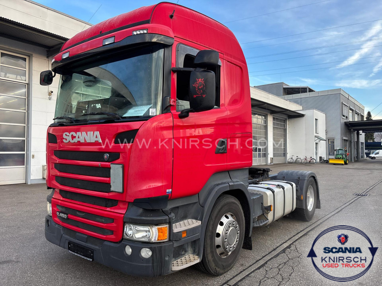 SCANIA R450LA4x2MNA / Hydraulik / 4-Balg / Scania Service - Влекач: снимка 1 SCANIA R450LA4x2MNA / Hydraulik / 4-Balg / Scania Service - Влекач: снимка 1
