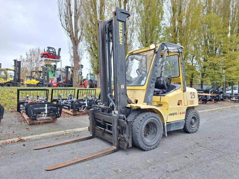 Hyster H4.00XM-5 - Дизелов мотокар: снимка 1 Hyster H4.00XM-5 - Дизелов мотокар: снимка 1