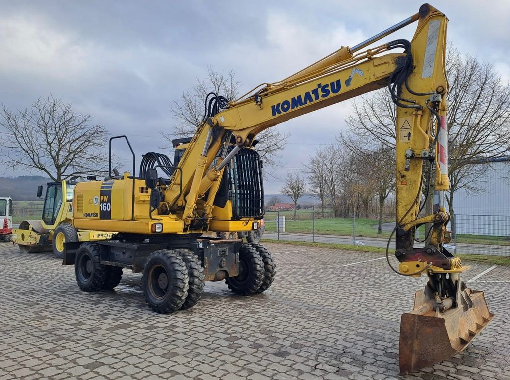 Komatsu PW 160-7, Bj 07, 7050 BH, hydr. VA, MS10, GLV - Колесен багер: снимка 2 Komatsu PW 160-7, Bj 07, 7050 BH, hydr. VA, MS10, GLV - Колесен багер: снимка 2