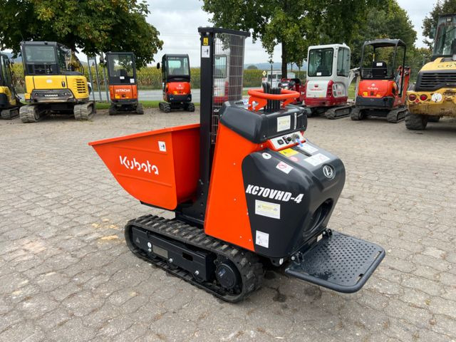 Kubota KC 70, VHD-4, mit Hochentleerung, hydr. Fahrwerk - Верижен самосвал: снимка 2 Kubota KC 70, VHD-4, mit Hochentleerung, hydr. Fahrwerk - Верижен самосвал: снимка 2
