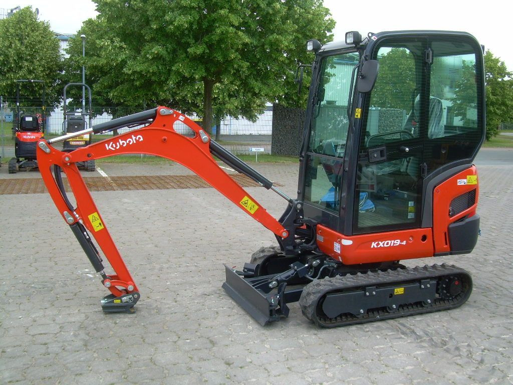 Kubota KX 019-4, BJ 23, 3 BH, Kabine, SW MS01 - Мини багер: снимка 1 Kubota KX 019-4, BJ 23, 3 BH, Kabine, SW MS01 - Мини багер: снимка 1