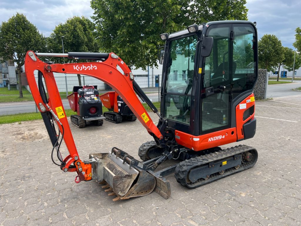 Kubota KX 019-4, Bj 22, 385 BH, Tilt MS01, TL, GL - Мини багер: снимка 1 Kubota KX 019-4, Bj 22, 385 BH, Tilt MS01, TL, GL - Мини багер: снимка 1